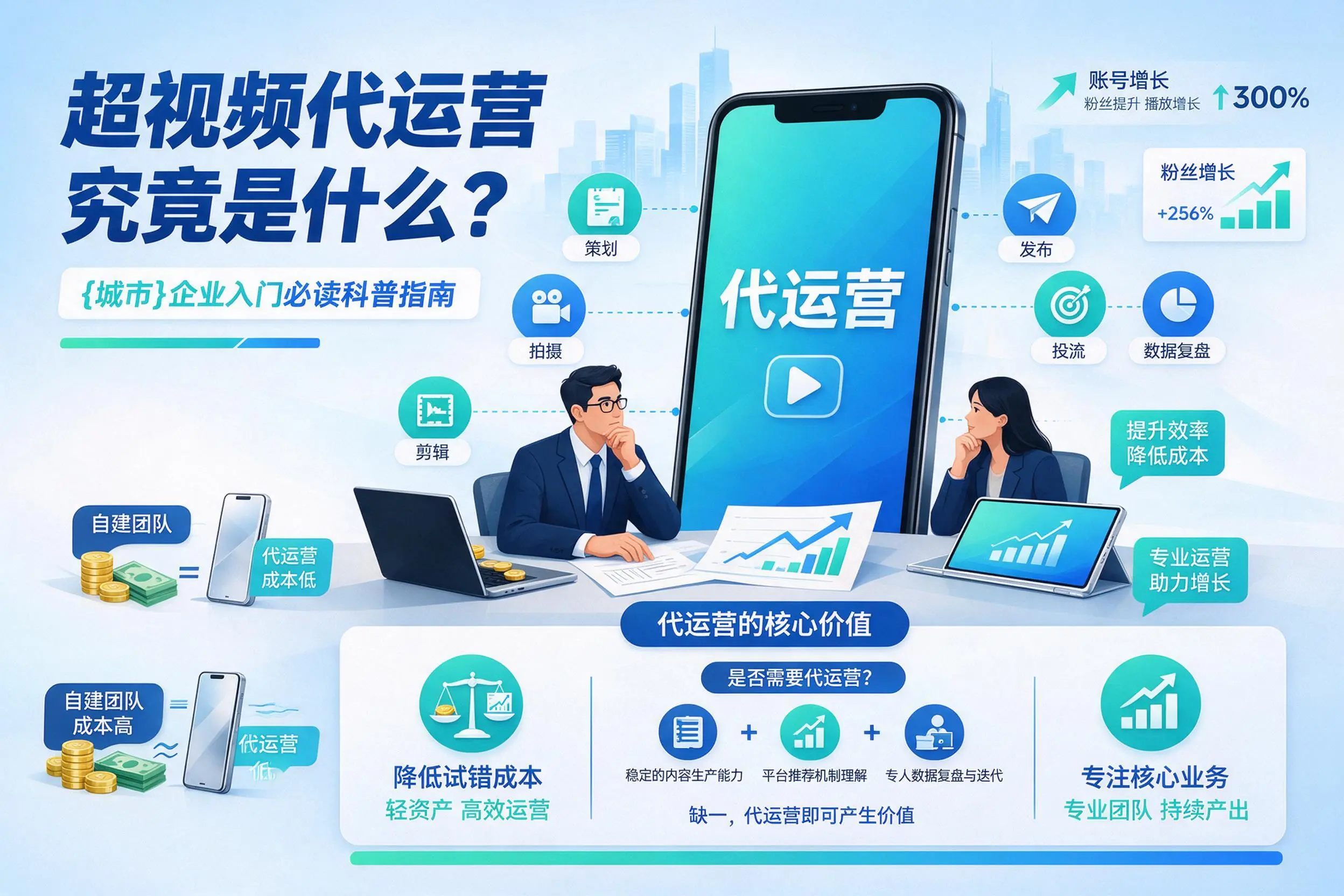 短视频代运营究竟是什么？北海企业入门必读科普指南