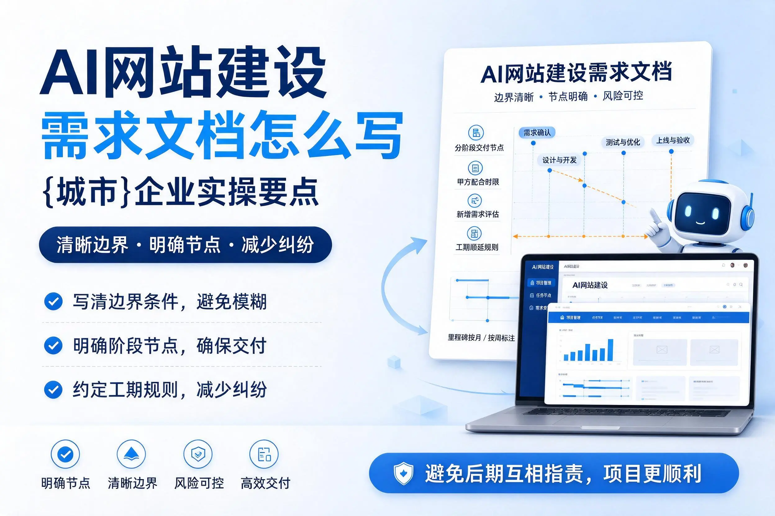 AI网站建设需求文档怎么写，北海企业实操要点